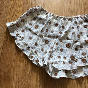 Brandy Melville Flower Shorts